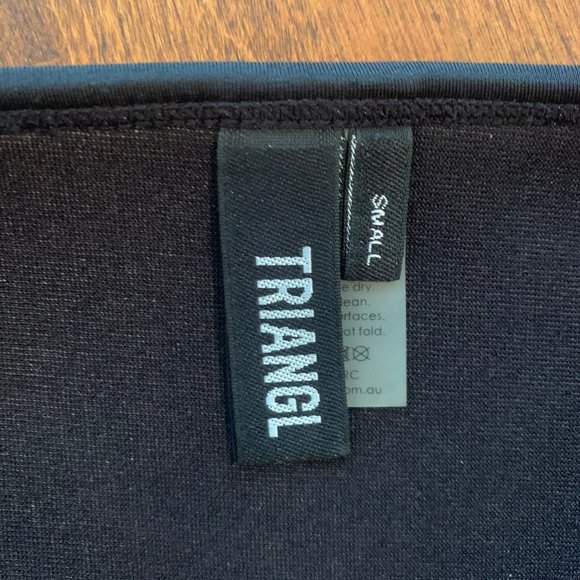 Blue Triangl Bikini Bottom - Picture 3 of 3